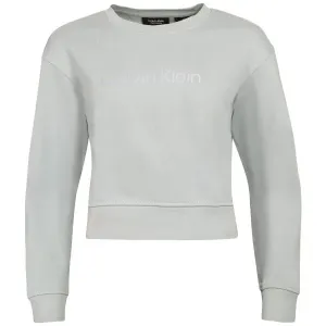 Calvin Klein PW PULLOVER Damen Sweatshirt, hellblau, größe L