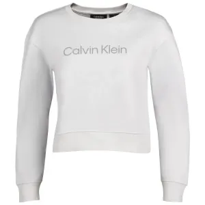 Calvin Klein PW PULLOVER Damen Sweatshirt, weiß, größe L