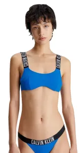Calvin Klein INTENSE POWER-BRALETTE-UW Bikini Oberteil, blau, größe L