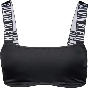 Calvin Klein INTENSE POWER-S-BANDEAU-RP Bikini Oberteil, schwarz, größe M