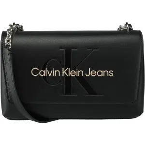 Calvin Klein SCULPTED EW FLAP CONV25 MONO Handtasche, schwarz, größe os