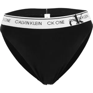 Calvin Klein FADED GLORY-HIGH LEG TANGA Damen Unterhose, schwarz, größe L