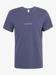 Calvin Klein S/S CREW NECK Damenshirt, blau, größe XS