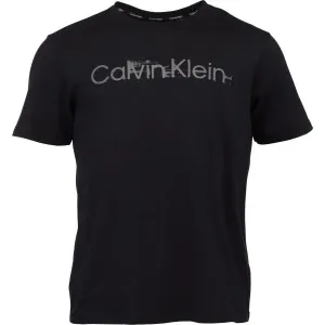 Calvin Klein ESSENTIALS PW S/S Herrenshirt, schwarz, größe L