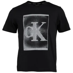 Calvin Klein ESSENTIALS PW S/S T-SHIRT Herrenshirt, schwarz, größe L