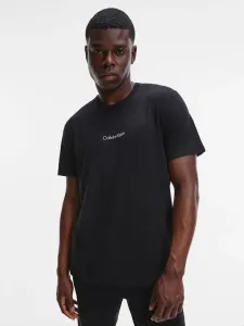 Calvin Klein S/S CREW NECK Herrenshirt, schwarz, größe S #435787