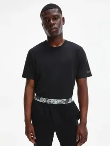 Calvin Klein S/S CREW NECK Herrenshirt, schwarz, größe L