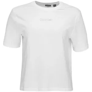 Calvin Klein PW - SS T-SHIRT Damen T-Shirt, weiß, größe L