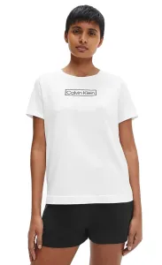 Calvin Klein REIMAGINED HER S/S CREW NECK Damenshirt, weiß, größe L