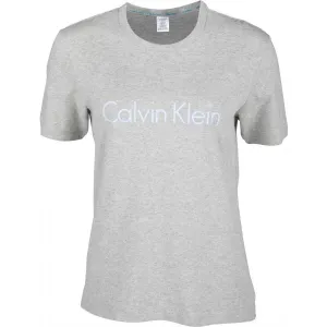 Calvin Klein S/S CREW NECK Damenshirt, grau, größe XS