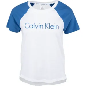 Calvin Klein S/S CREW NECK Damenshirt, weiß, größe S #1038754