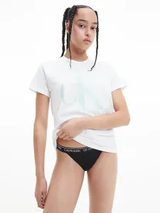 Calvin Klein S/S CREW NECK Damenshirt, weiß, größe S