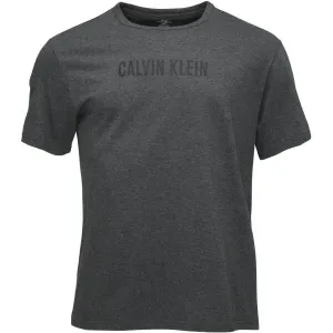 Calvin Klein S/S CREW NECK Herrenshirt, dunkelgrau, größe L