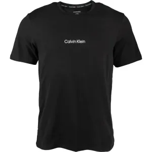 Calvin Klein S/S CREW NECK Herrenshirt, schwarz, größe M