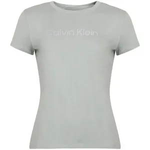 Calvin Klein S/S T-SHIRTS Damenshirt, hellblau, größe S