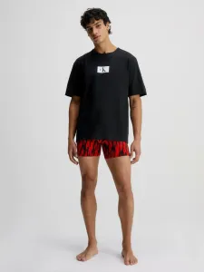 Calvin Klein ´96 GRAPHIC TEES-S/S CREW NECK Herrenshirt, schwarz, größe XL