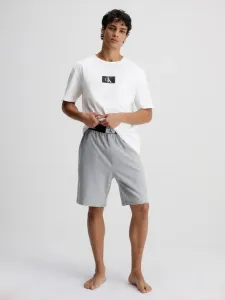 Calvin Klein ´96 GRAPHIC TEES-S/S CREW NECK Herrenshirt, weiß, größe S