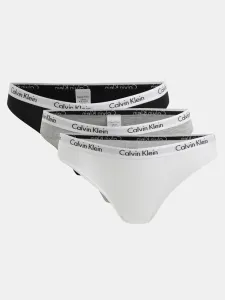 Calvin Klein 3 PACK - Damen Höschen QD3588E-999 XS