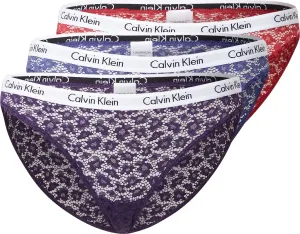 Calvin Klein 3 PACK - Damen Höschen Bikini QD3926E-W5G XS