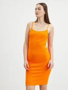 Calvin Klein Jeans Kleid Orange
