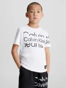 Calvin Klein Jeans Kinder  T‑Shirt Weiß #879270
