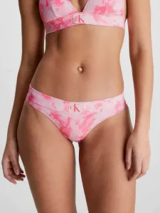 Calvin Klein Authentic Bikini Print Bikini-Hose Rosa
