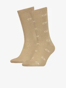 Calvin Klein Socken 2 Paar Beige