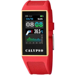 CALYPSO SMARTIME Sporttester, rot, größe os #690634
