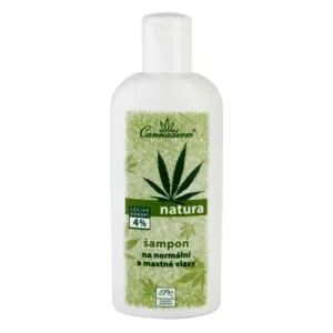 Cannaderm Natura Shampoo for Normal and Oily Hair Shampoo mit Hanföl 200 ml