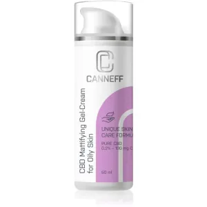 Canneff Balance CBD Mattifying Gel-Cream Gel-Creme für fettige Haut mit Neigung zu Akne 50 ml