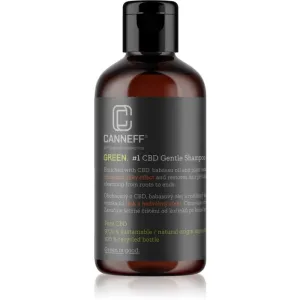 Canneff Green CBD Gentle Shampoo Regenierendes Shampoo für glänzendes und geschmeidiges Haar 200 ml