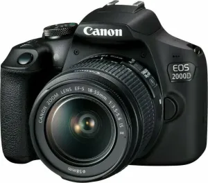 Canon EOS 2000D + 18-55 DC VUK Schwarz