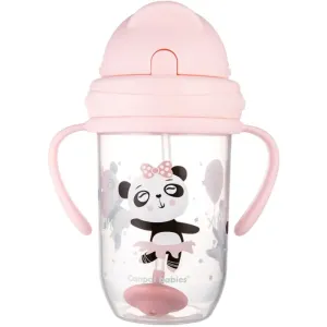 Canpol babies Exotic Animals Cup With Straw Tasse mit Strohhalm 270 ml