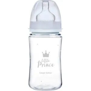 Canpol babies Royal Baby Babyflasche 3m+ Blue 240 ml