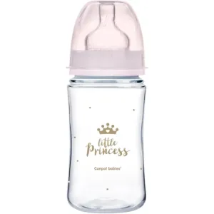 Canpol babies Royal Baby Babyflasche 3m+ Pink 240 ml