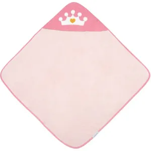 Canpol babies Royal Baby Kapuzenhandtuch Pink 85x85 cm
