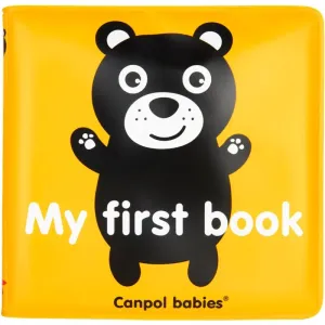 Canpol babies Soft Playbook Kontrast-Lernbuch mit Quietscher 1 St
