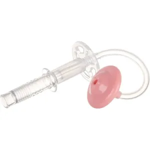 Canpol babies Straw Silikonstrohhalm mit Gewichten Pink 1 St
