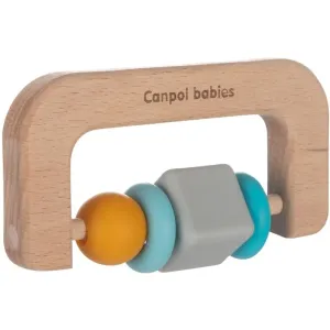 Canpol babies Teethers Wood-Silicone Beißring 1 St