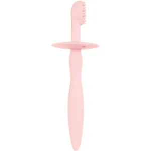 Canpol babies Hygiene Silikon-Zahnbürste 0m+ Pink 1 St
