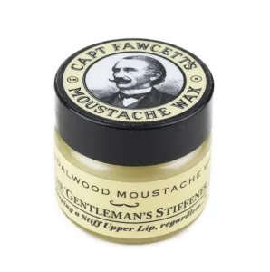 Captain Fawcett Moustache Wax The Gentleman's Stiffener Schnurrbartwachs Sandalwood 15 ml
