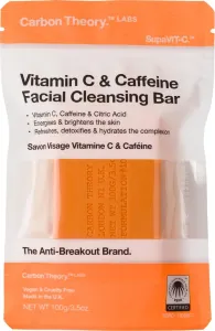 Carbon Theory Facial Cleansing Bar Vitamin C & Caffeine Reinigungsseife für das Gesicht mit Vitamin C Orange 100 g