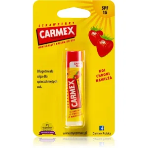 Carmex Strawberry feuchtigkeitsspendender Balsam-Stick für die Lippen LSF 15 4.25 g