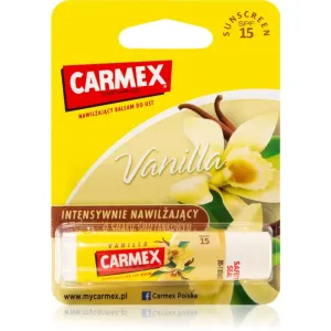 Carmex Vanilla feuchtigkeitsspendender Balsam-Stick für die Lippen LSF 15 4,25 g