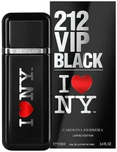 Carolina Herrera 212 VIP Black I Love NY Limited Edition Eau de Parfum für Herren 100 ml