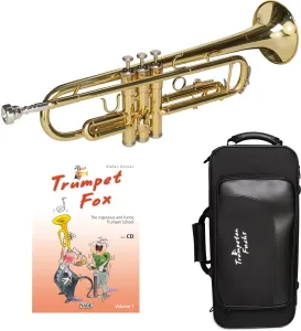 Cascha EH 3820 EN Trumpet Fox Beginner Set Bb Trompete