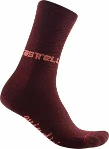 Castelli Quindici Soft Merino W Sock Bordeaux S/M Fahrradsocken