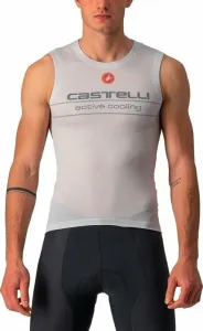 Castelli Active Cooling Sleeveless Muskelshirt Silver Gray XS