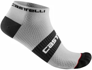 Castelli Lowboy 2 Sock White/Black L/XL Fahrradsocken