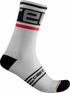 Castelli Prologo 15 Sock Black/White 2XL Fahrradsocken